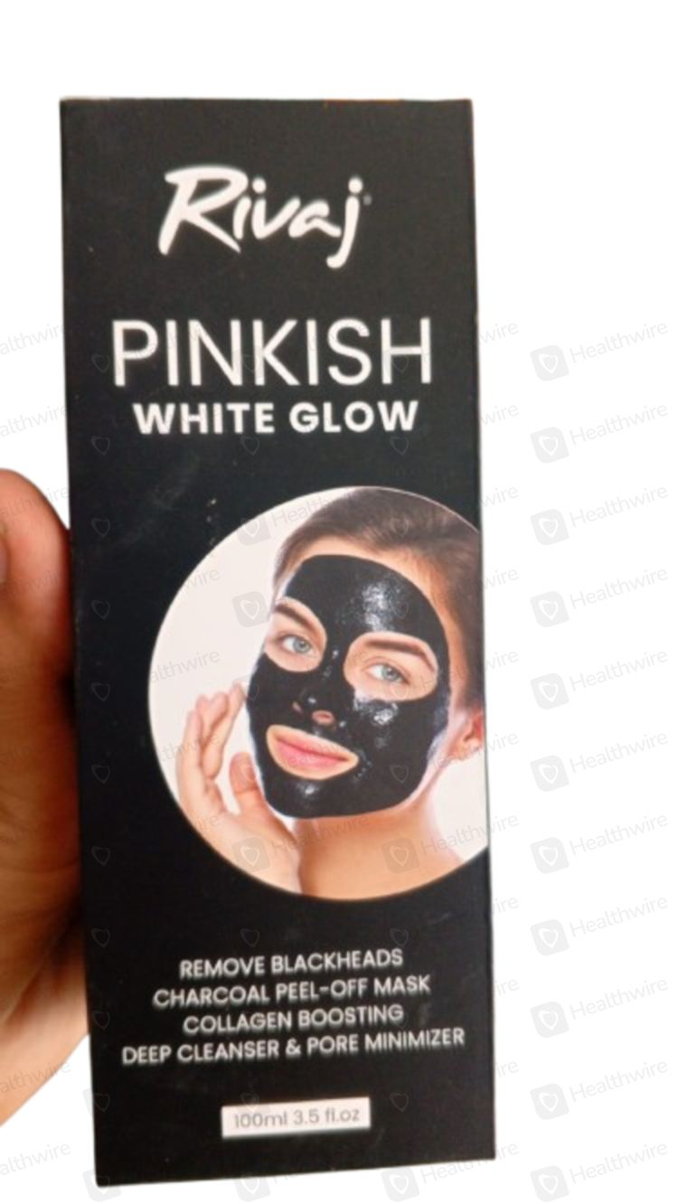 Rivaj Pinkish White Glow Mask ( 100ml ) 1 Pack