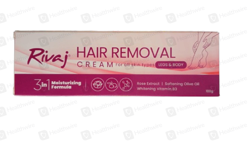 Rivaj Hair Removal Cream (100g) 1 Pack