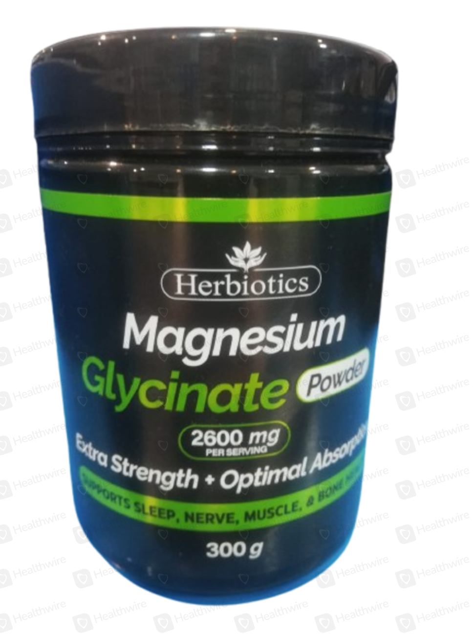 Herbiotics Magnesium Glycinate (2600mg)300g Powder