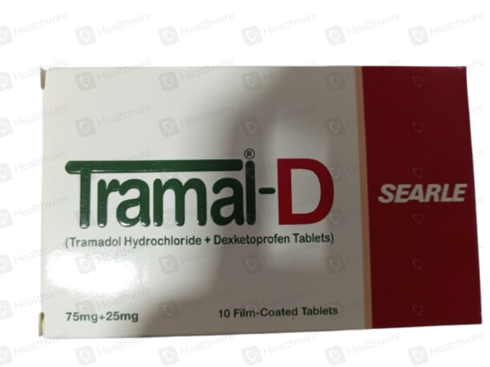 Tramal-D (75mg/25mg) 10 Tablets