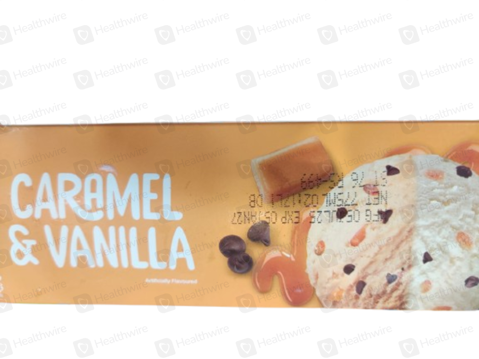 Walls Caramel & Vanilla (775ml) 1 Packet