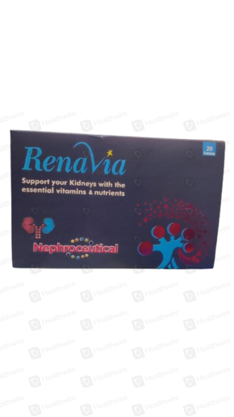 Renavia Nephroceutical Vitamins 20 Tablets