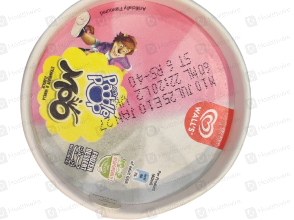 Walls Strawberry & Vanilla (60ml) Cup