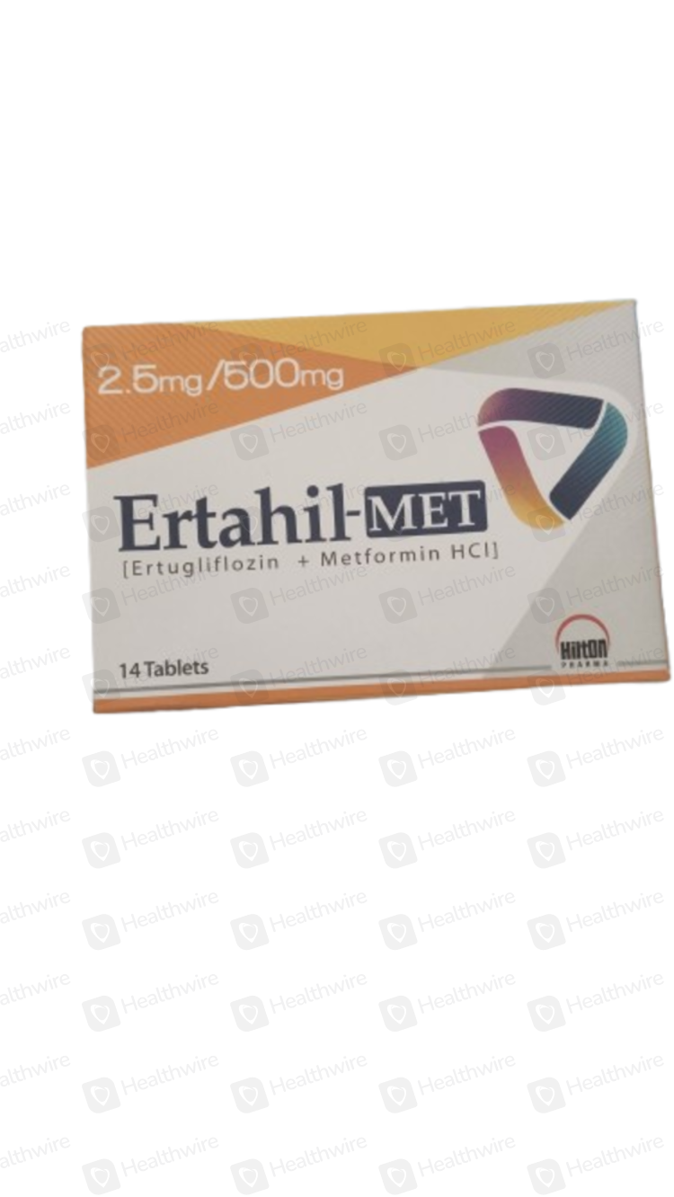 Ertahil Met (2.5/500mg) 14 Tablet