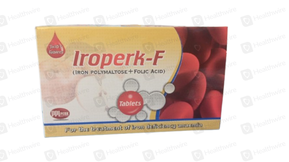 Iroperk-F (30 Tablets)