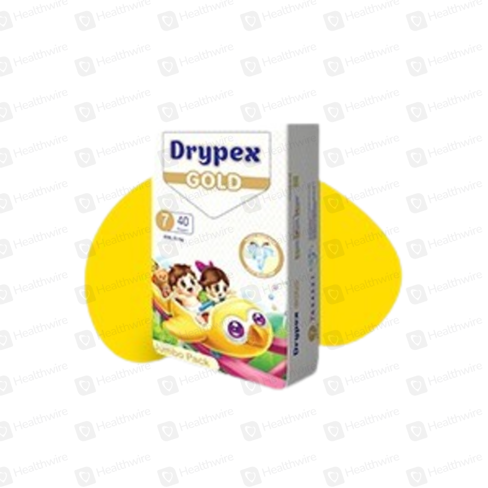 Drypex Diaper XXXL No.7 (40 Pcs) Jumbo Pack