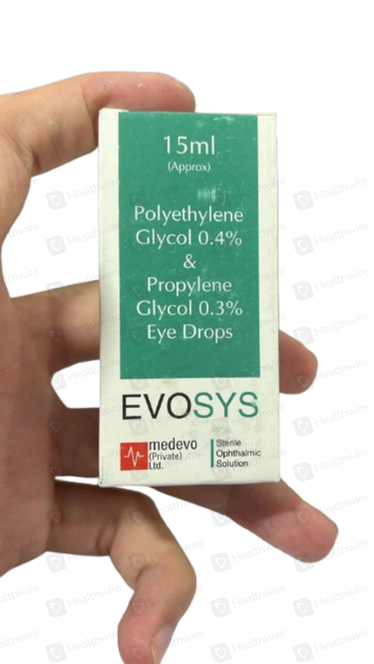 Evosys Ophthalmic solution (15ml) Eye Drop