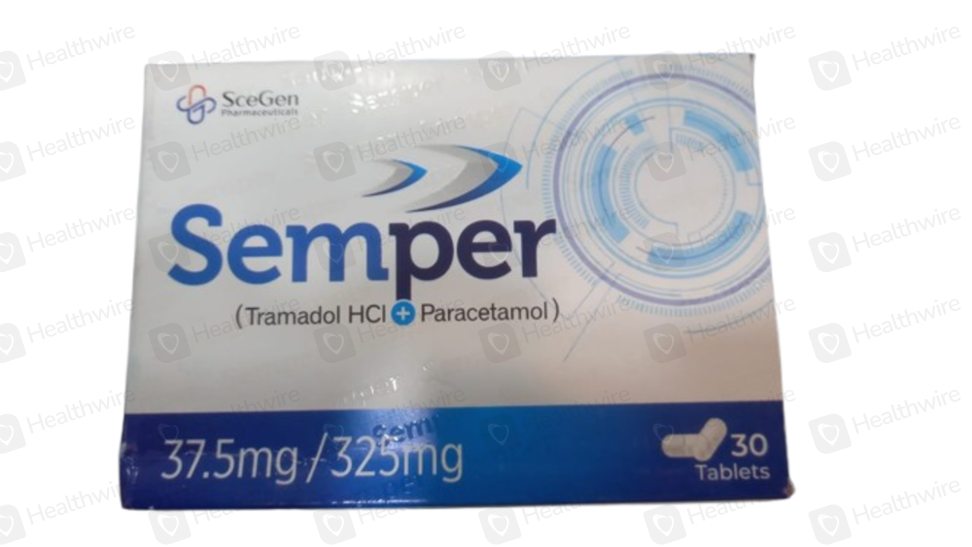 Semper (37.5mg/325mg) 30 Tablets