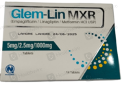 Glem-Lin MXR (5mg/2.5mg/1000mg) 14 Tablets