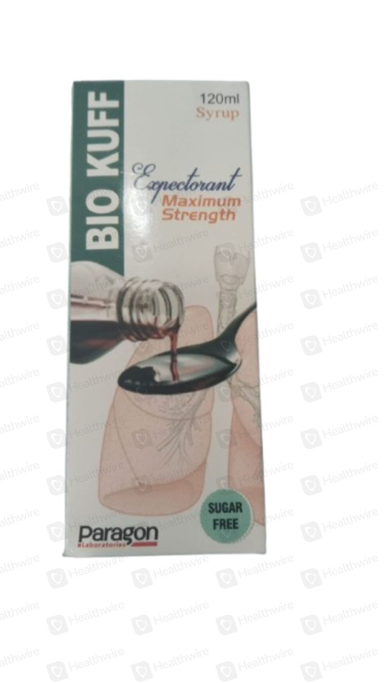 Bio Kuff Sugar Free (120ml) Syrup