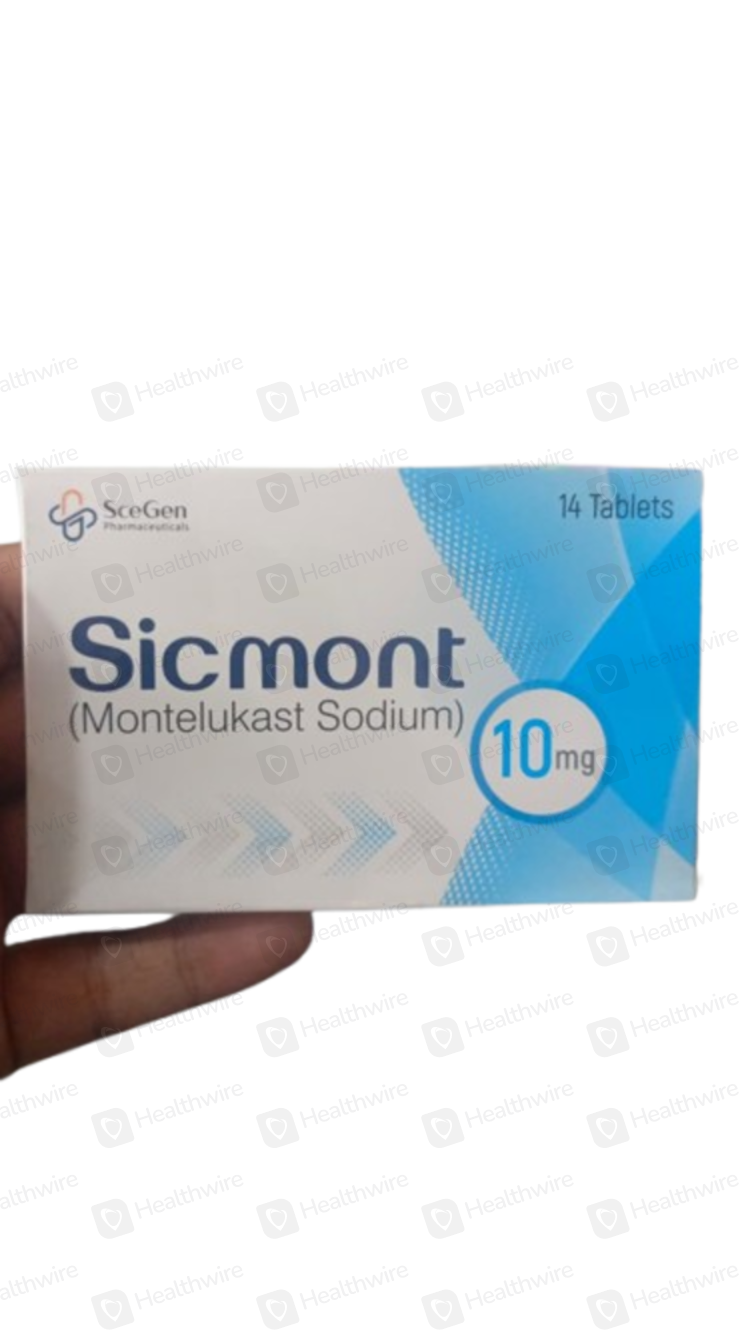 Sicmont 10mg Tab