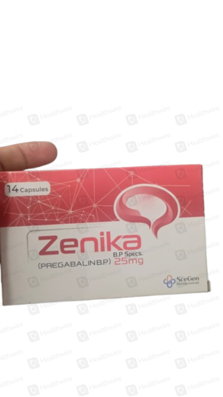 Zenika 25mg Capsules