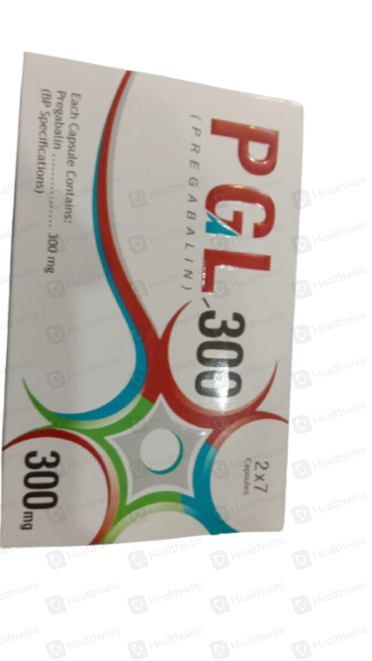 PGL 100mg 14 Capsules
