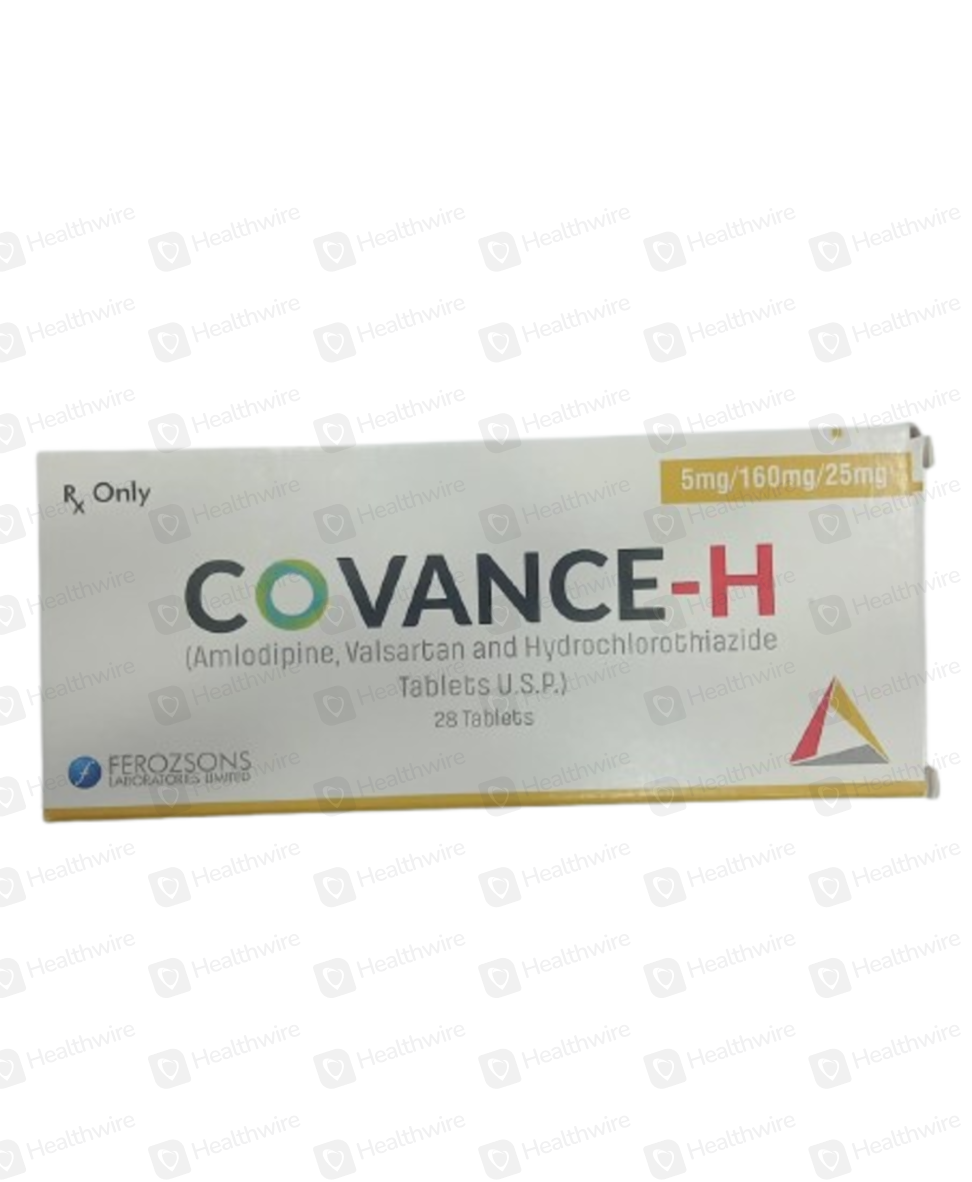Covance-H (5/160/25mg ) 28 Tab