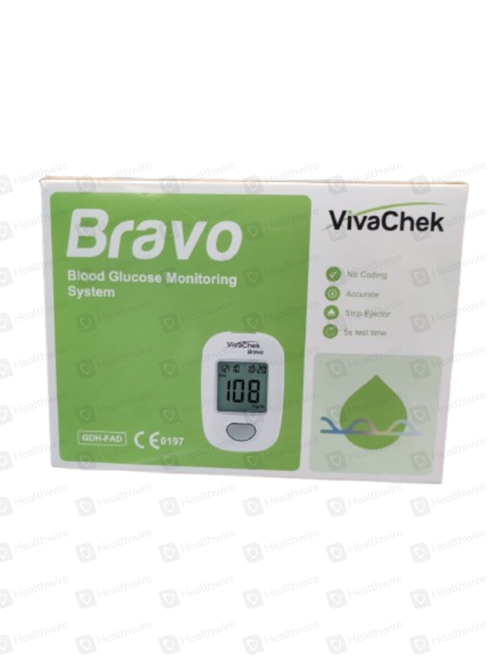 Bravo Blood Glucose Meter (Vivachek)