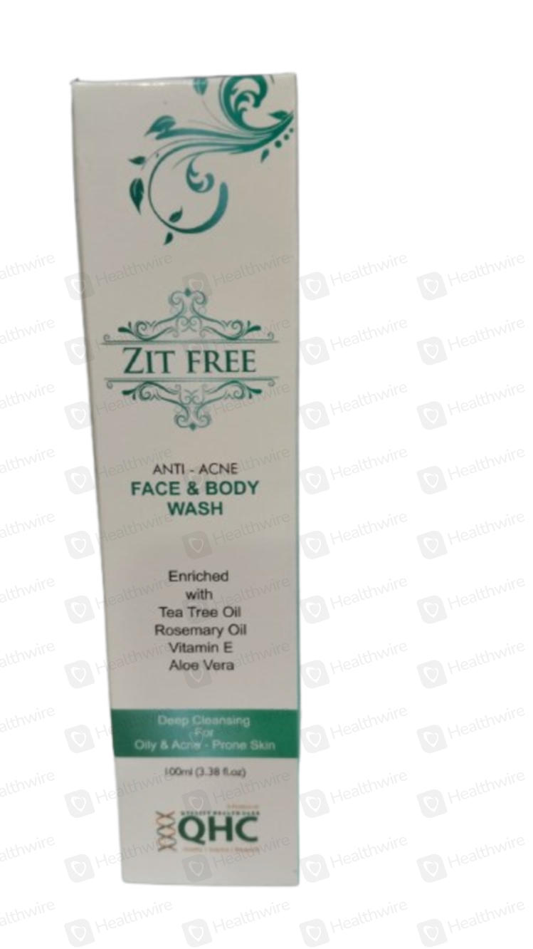 Zit (Free)Anti Acne Face Body Wash (100ml)