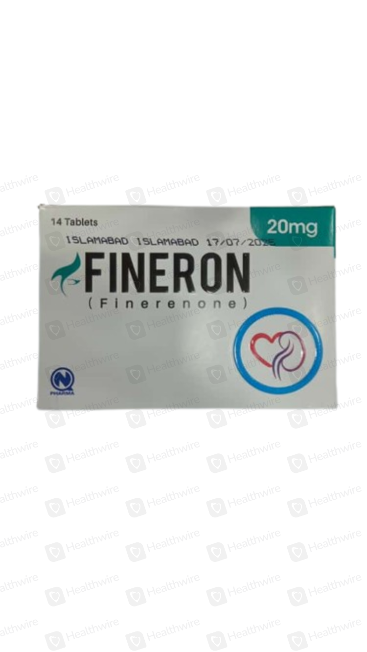 Fineron 20mg Tab 14s