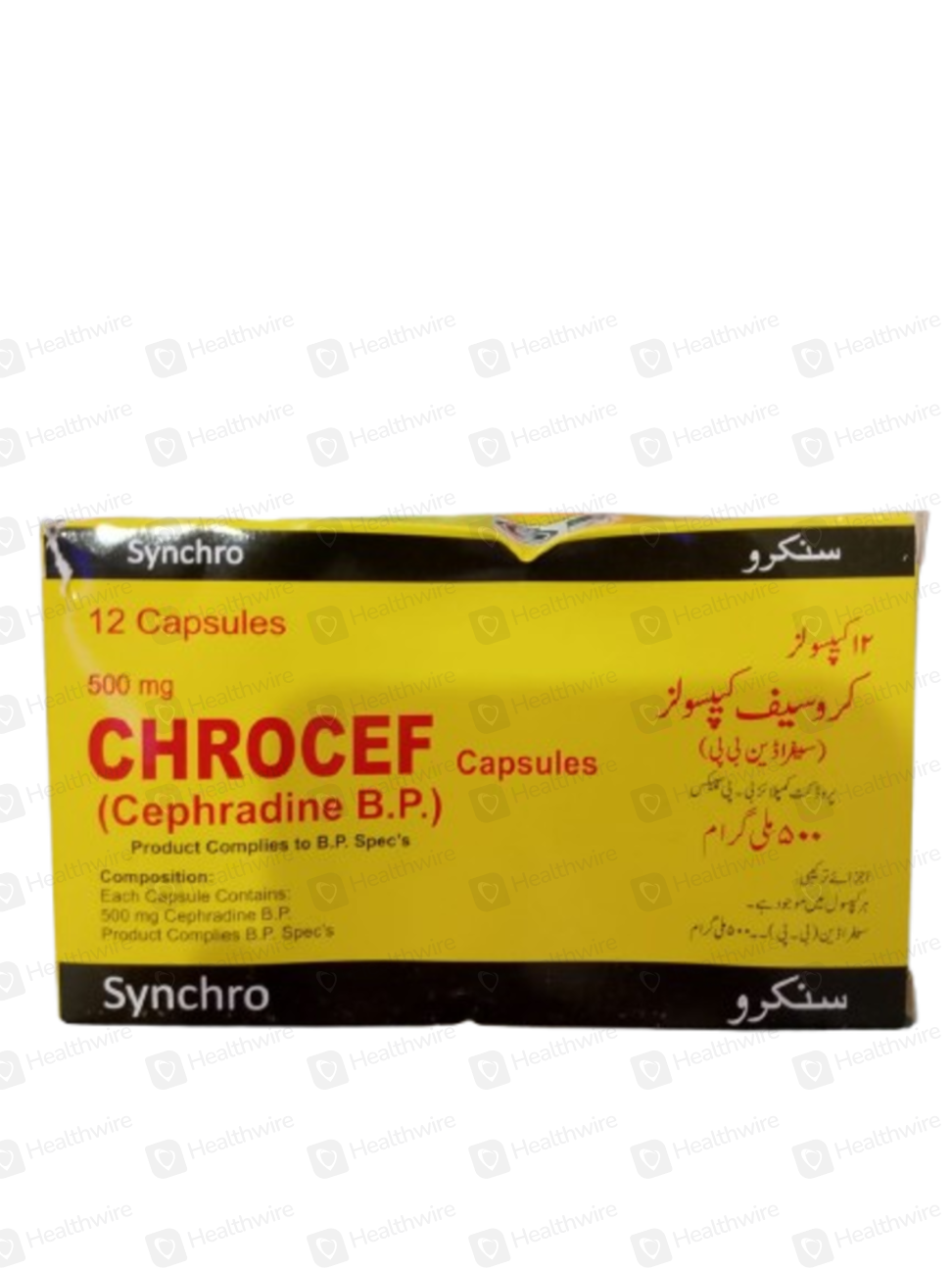 Chrocef 500mg Cap 12s