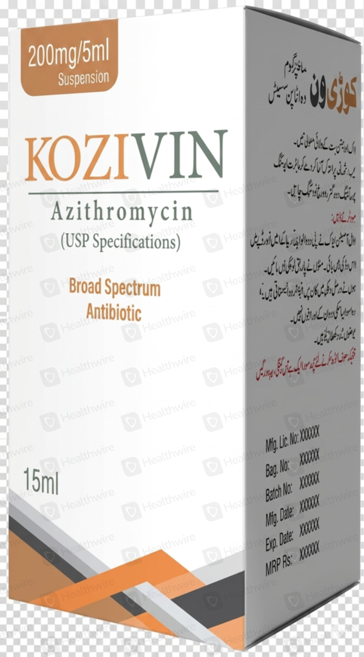 Kozivin (200mg/5ml) Suspension