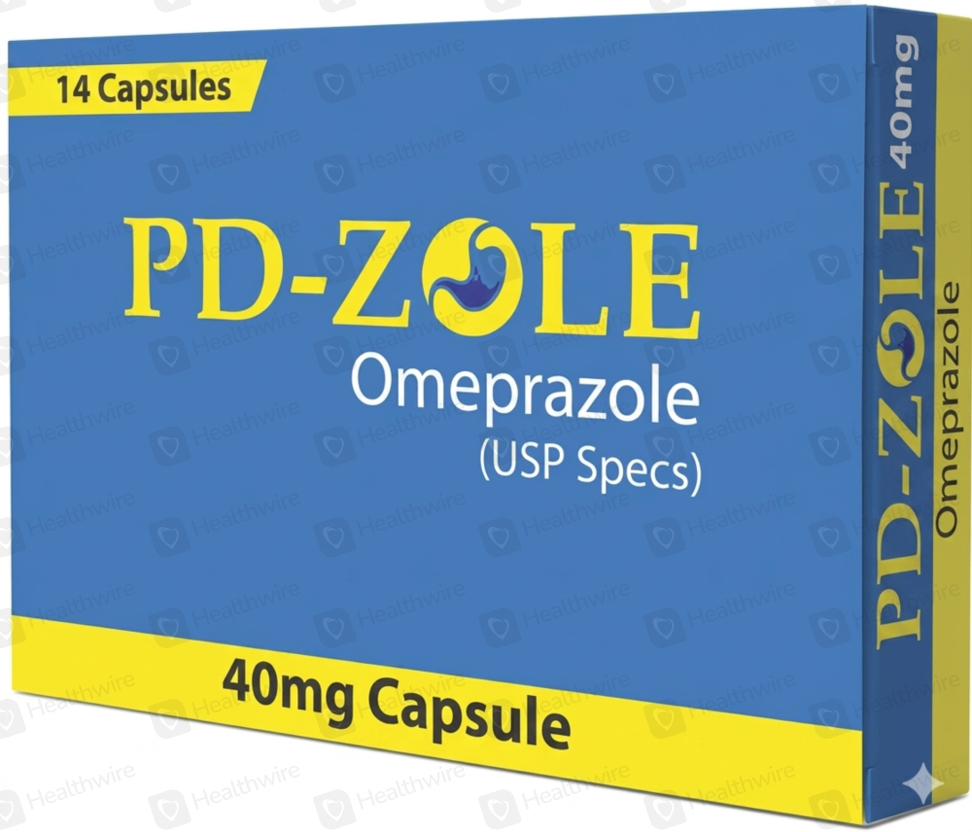 Pd-zole 40mg Capsule 14,s