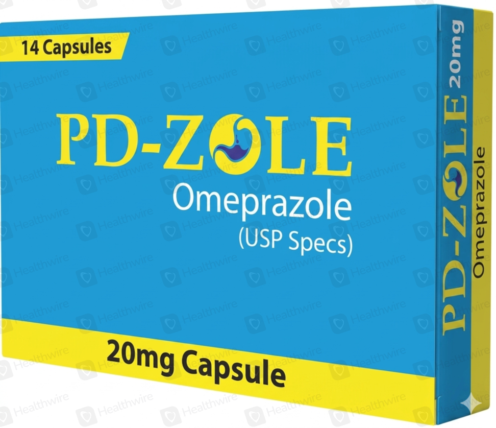 Pd-zole 20mg Capsule 14,s