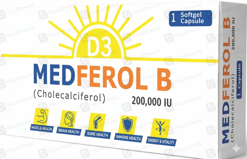 Medferol B 200,000 Iu Softgel Cap 1,s