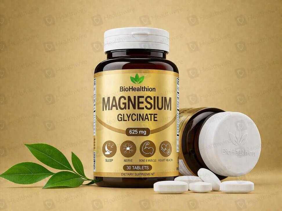 Biohealthion Magnesium Glycinate (625Mg) 30 Tablet