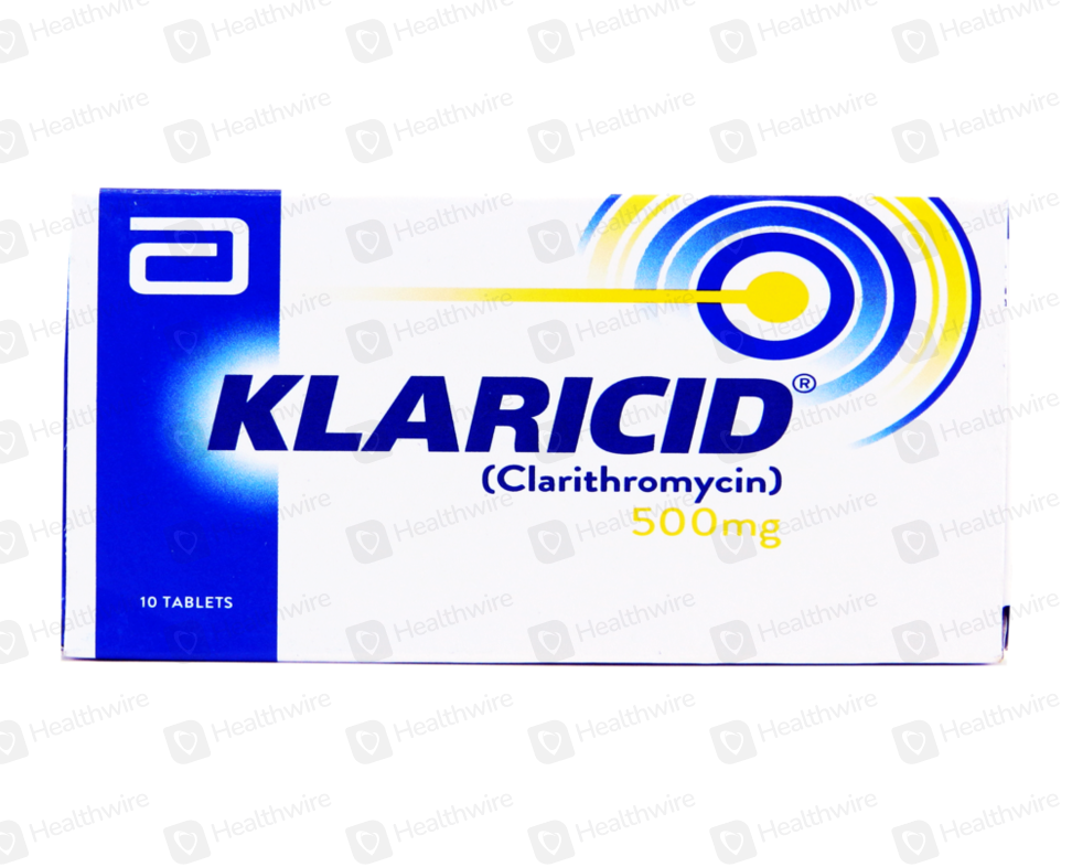 Klaricid (500Mg) 10 Tablets