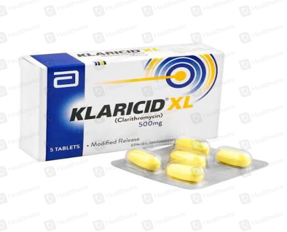 Klaricid Xl (500Mg) 5 Tablets
