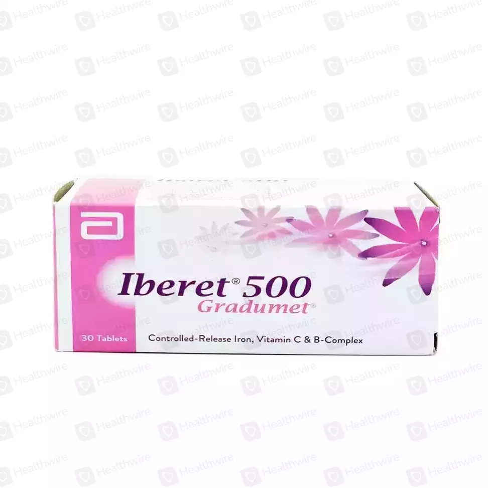Iberet-500 Gradumet 30 Tablets