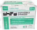 Shifa Syringe (5Cc) 100 Syringes