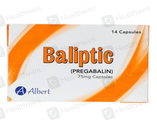 Baliptic (75Mg) 14 Capsules