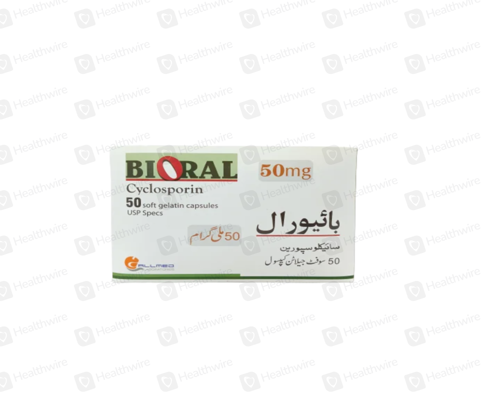 Bioral (50mg) 50 Capsules
