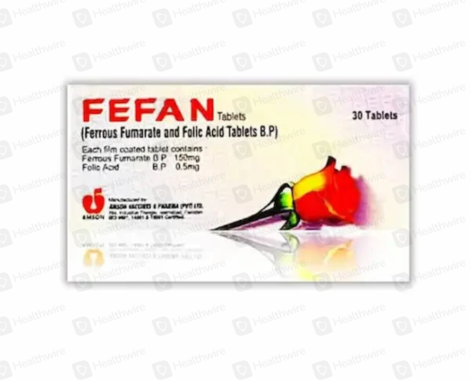 Fefan (150/0.5Mg) 30 Tablets