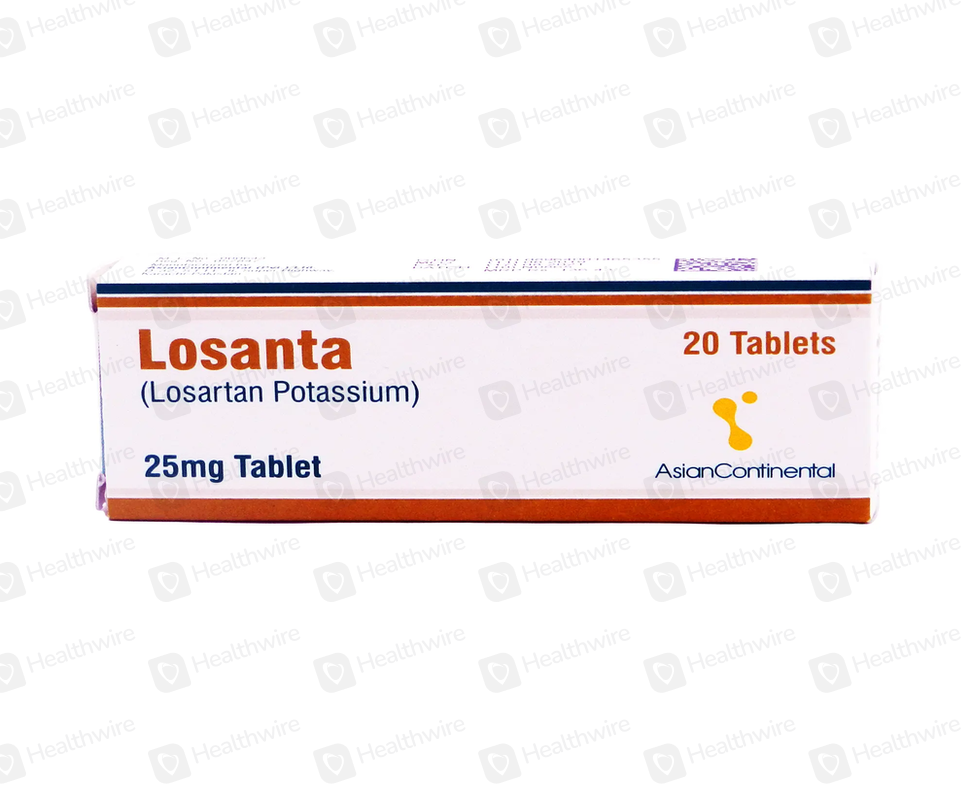 Losanta (25Mg) 20Tablets