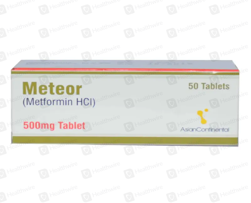 Meteor (500Mg) 50 Tablets