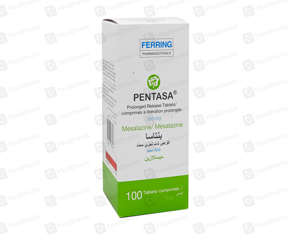 Pentasa (500Mg) 100S Tab