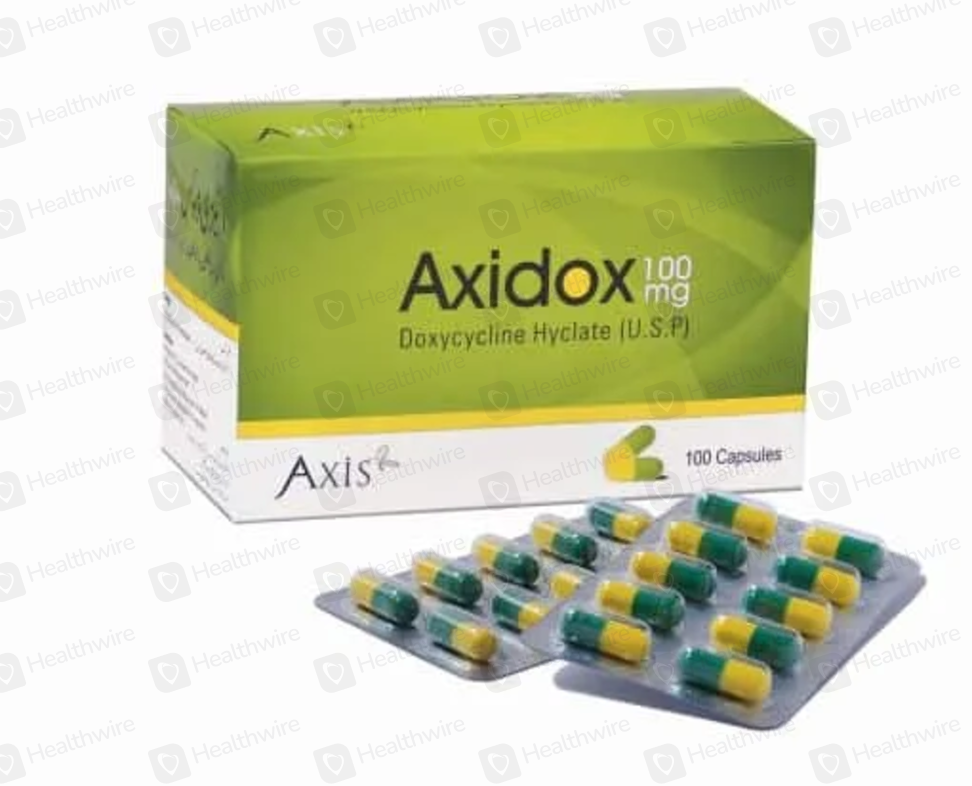 Axidox (100Mg) 100S Cap