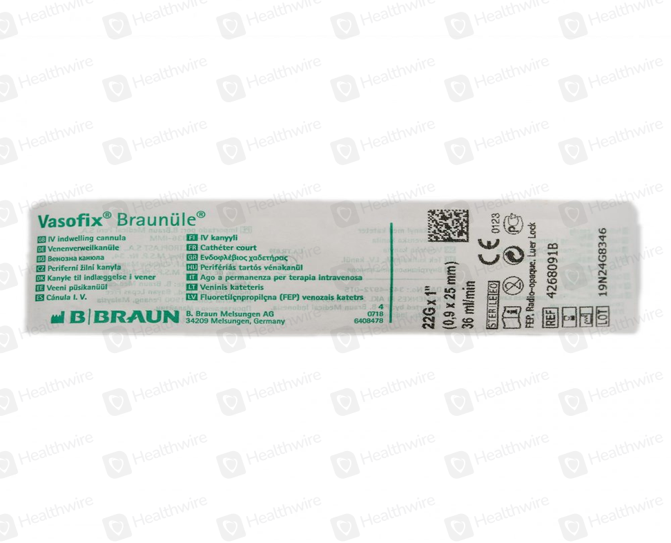 B. Braun Vasofix (22G)