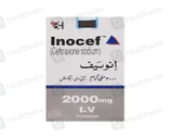 Inocef 2Gm Iv Injection 1 Injection