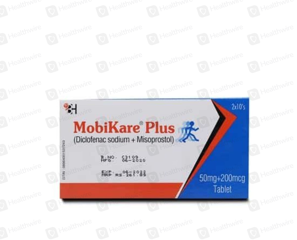 Mobikare Plus (50/200Mg) 20 Capsules