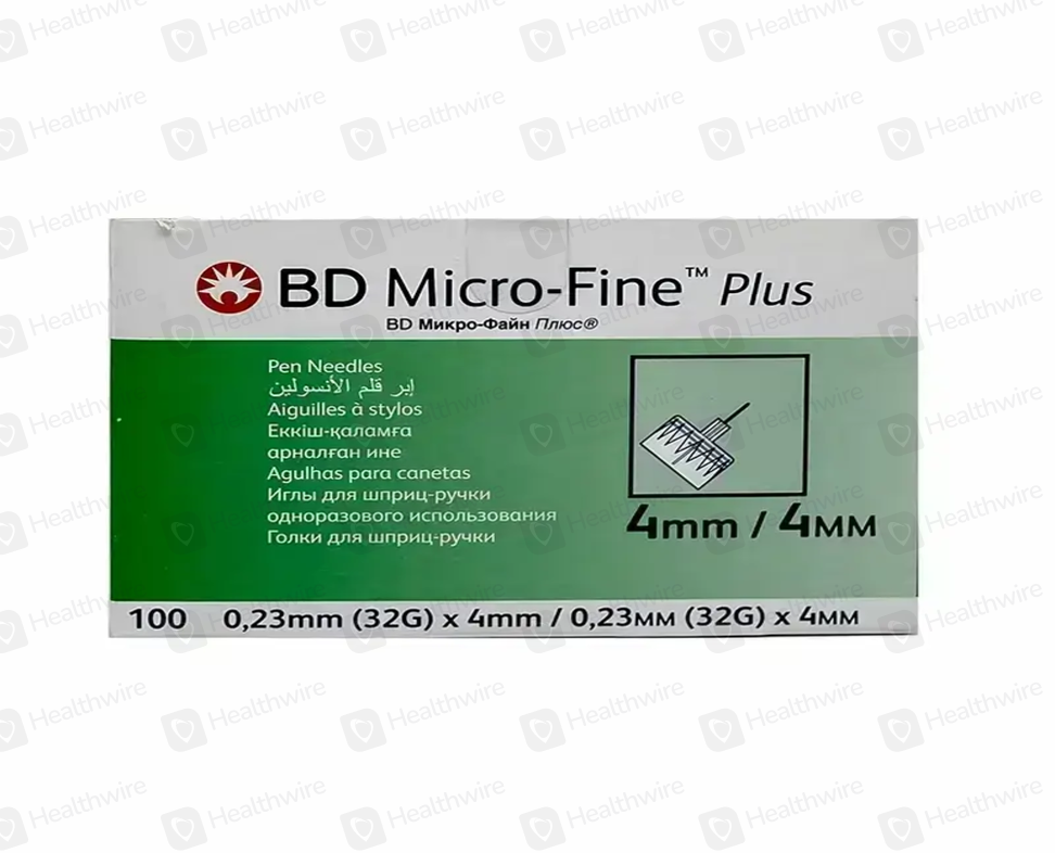 Bd Pen Needle 32Gx4Mm 100S