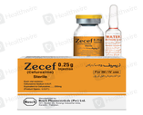 Zecef (0.25G) 1 Vial Injection