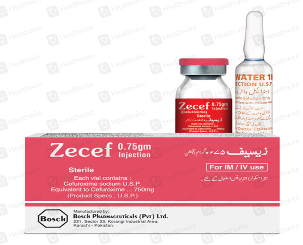 Zecef (0.75G) 1 Vial Injection