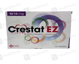 Crestat Ez (10/10Mg) 10 Tablets