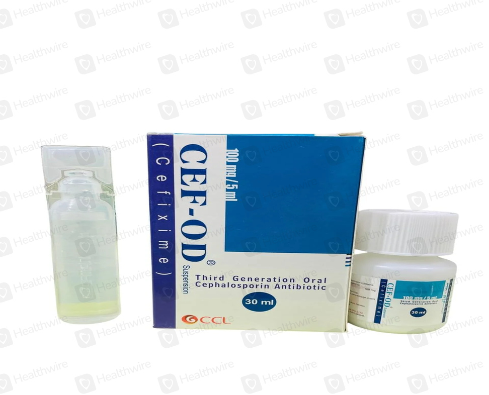 Cef-Od (100Mg/5Ml) 30Ml Suspension