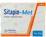 Sitapin-Met (50/500Mg) 14 Tablets