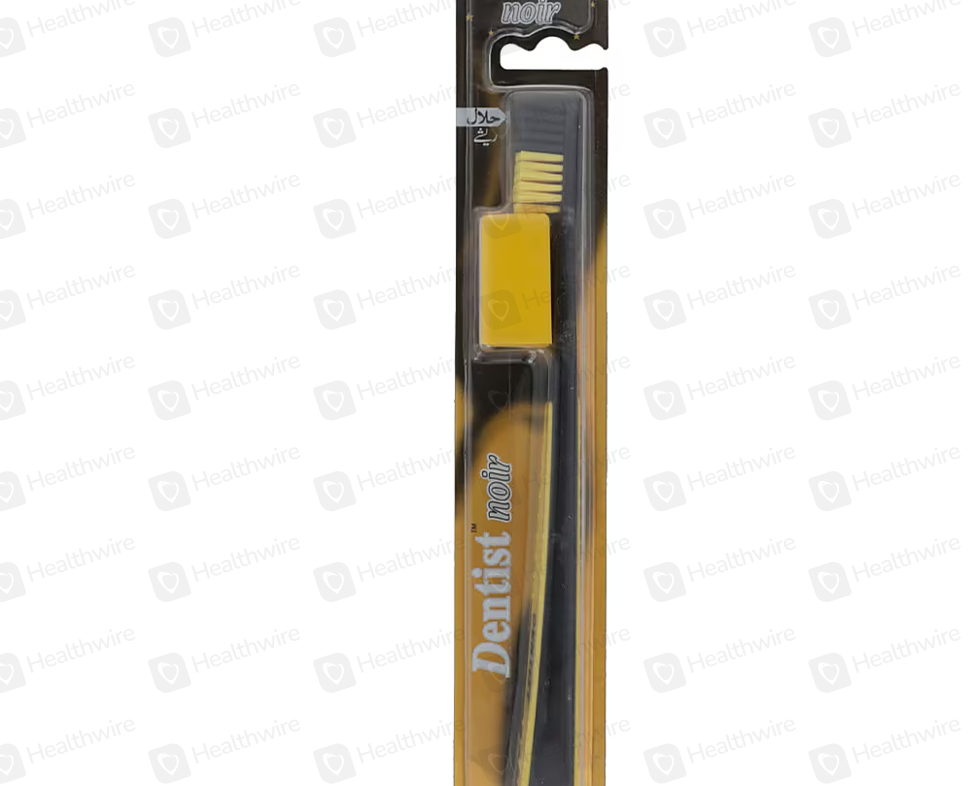 Ezigrip Dentist Noir (Soft) Toothbrush