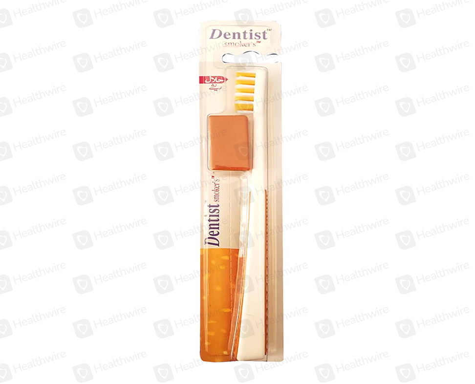 Ezigrip Dentist Smoker'S (Medium) Toothbrush