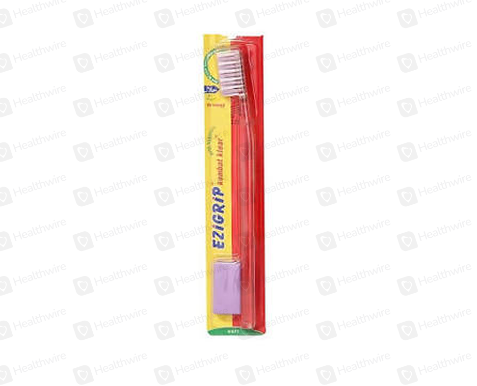 Ezigrip Kombat Klear (Soft) Toothbrush